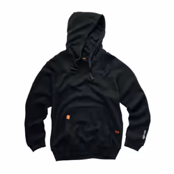 Scruffs Mens Eco-Worker Hoodie - L, Black