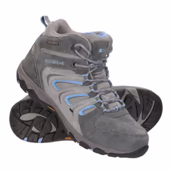 Mountain Warehouse Womens/Ladies Aspect Extreme Waterproof IsoGrip Walking Boots - 8 UK, Grey
