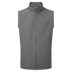 Premier Mens Windchecker Recycled Printable Gilet - 5XL, Dark Grey
