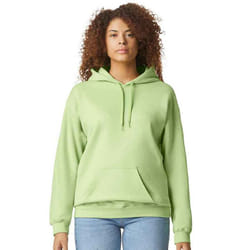 Gildan Unisex Adult Softstyle Fleece Midweight Hoodie - S, Pistachio