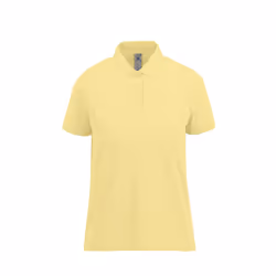 B&C Womens/Ladies My Polo Shirt - 10 UK, Amalfi Yellow