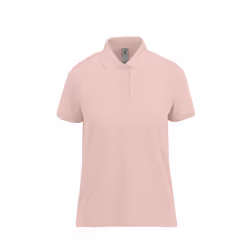 B&C Womens/Ladies My Polo Shirt - 10 UK, Blush Pink