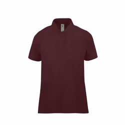 B&C Womens/Ladies My Polo Shirt - 10 UK, Heather Burgundy