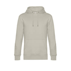 B&C Mens King Hoodie - S, Grey Fog