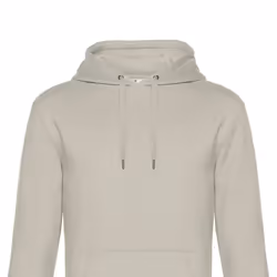B&C Mens King Hoodie - S, Grey Fog