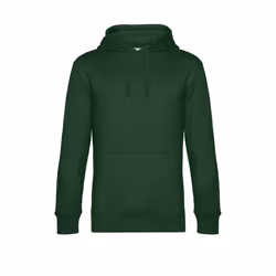B&C Mens King Hoodie - S, Bottle Green