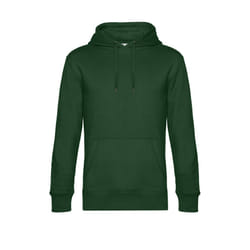 B&C Mens King Hoodie - S, Bottle Green