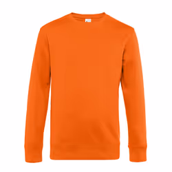 B&C Mens King Sweatshirt - M, Pure Orange