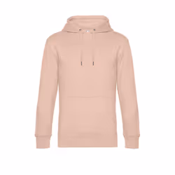 B&C Mens King Hoodie - M, Soft Rose