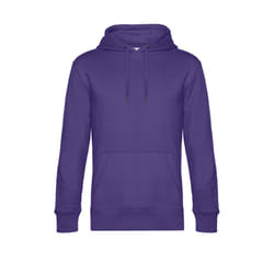 B&C Mens King Hoodie - S, Radiant Purple