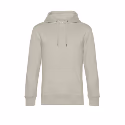 B&C Mens King Hoodie - L, Grey Fog