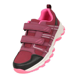 Mountain Warehouse Childrens/Kids Cannonball Walking Shoes - 1 UK, Berry