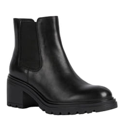 Geox Womens/Ladies Damiana Patent Leather Ankle Boots - 4 UK, Black