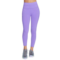 Skechers Womens/Ladies Gowalk High Waist 3/4 Leggings - XL, Neon Pink/Purple