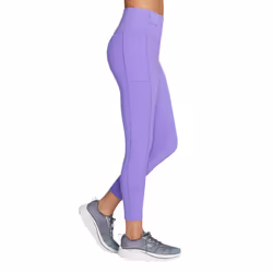 Skechers Womens/Ladies Gowalk High Waist 3/4 Leggings - XL, Neon Pink/Purple