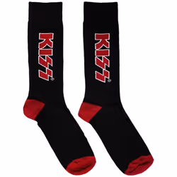 Kiss Unisex Adult Logo Socks