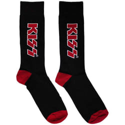 Kiss Unisex Adult Logo Socks