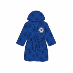Chelsea FC Boys Robe - 7-8 Years, Blue