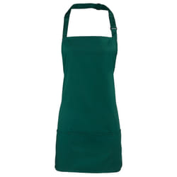 Premier Colours 2 in 1 Full Apron - One Size, Bottle Green
