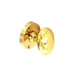 Securit Victorian Oval Mortice Knob (Pack of 2)