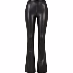 Urban Classics Womens/Ladies Synthetic Leather Flared Trousers