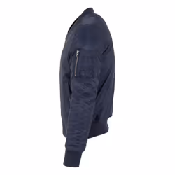 Urban Classics Mens Basic Bomber Jacket - L, Navy
