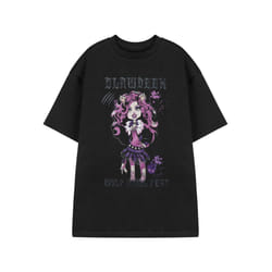 Monster High Womens/Ladies Howl Feet Short-Sleeved T-Shirt - L, Black