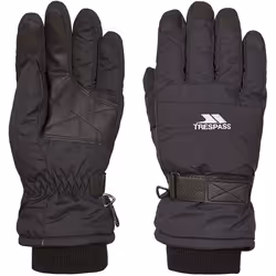 Trespass Youths Gohan II Ski Gloves - 10-12 Years, Black