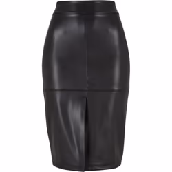 Urban Classics Womens/Ladies Synthetic Leather Pencil Skirt