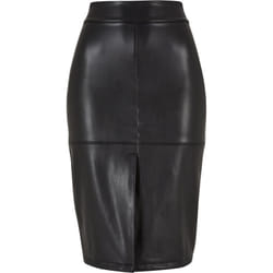 Urban Classics Womens/Ladies Synthetic Leather Pencil Skirt