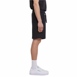 Urban Classics Mens Waffle Sweat Shorts - S, Black
