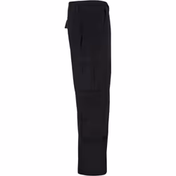 Urban Classics Mens Double Pocket Cargo Trousers - 30R, Black