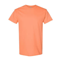Gildan Mens Heavy Cotton T-Shirt - XL, Tangerine
