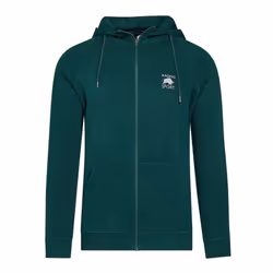 Raging Bull Mens Full Zip Hoodie - L, Forest