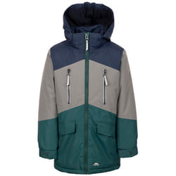 Trespass Childrens/Kids Westere Waterproof Jacket - 2-3 Years, Pine/Platinum