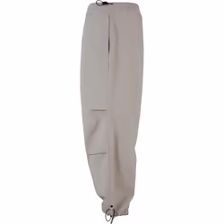 Urban Classics Mens Poplin Parachute Trousers - L, Wet Sand