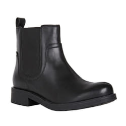 Geox Womens/Ladies Rawelle Leather Ankle Boots - 4 UK, Black