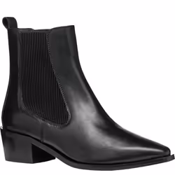 Geox Womens/Ladies Leather Ankle Boots - 4 UK, Black
