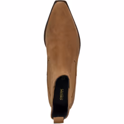 Geox Womens/Ladies Leather Ankle Boots - 7 UK, Mud
