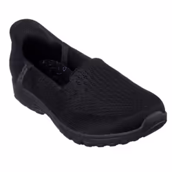 Skechers Womens/Ladies Reggae Fest 2.0 - Guiding Wide Shoes - 6 UK, Black