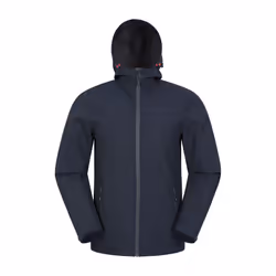 Mountain Warehouse Mens Reykjavik Softshell Windproof Jacket - XS, Navy