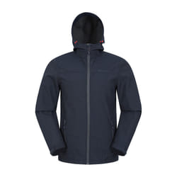 Mountain Warehouse Mens Reykjavik Softshell Windproof Jacket - XS, Navy
