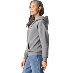 Gildan Unisex Softstyle Midweight Hoodie - XL, Cement