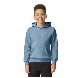Gildan Childrens/Kids Softstyle Plain Midweight Hoodie - 5-6 Years, Stone Blue