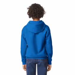 Gildan Childrens/Kids Softstyle Plain Midweight Hoodie - 3-4 Years, Royal Blue