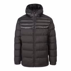 Trespass Mens Tacker Packaway Down Jacket - L, Black