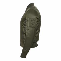 Urban Classics Mens Basic Bomber Jacket - M, Olive