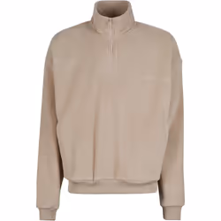 Urban Classics Mens Basic Polar Fleece Sweatshirt - XXL, Warm Sand