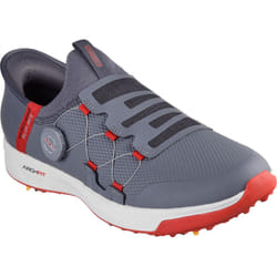Skechers Mens Go Golf Elite Vortex Slip-on Golf Shoes - 8 UK, Charcoal/Red