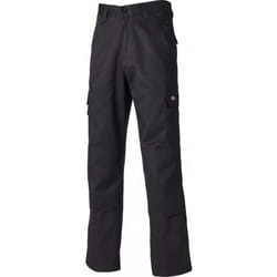 Dickies Mens Everyday Work Trousers - 36S, Black